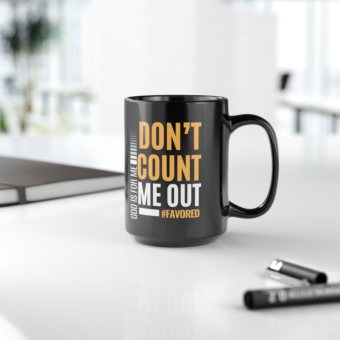 Inspirational Coffee Mug - Motivational Gift, Faithful Reminder, Christian Decor, Spiritual Beverage Holder, Uplifting Quote