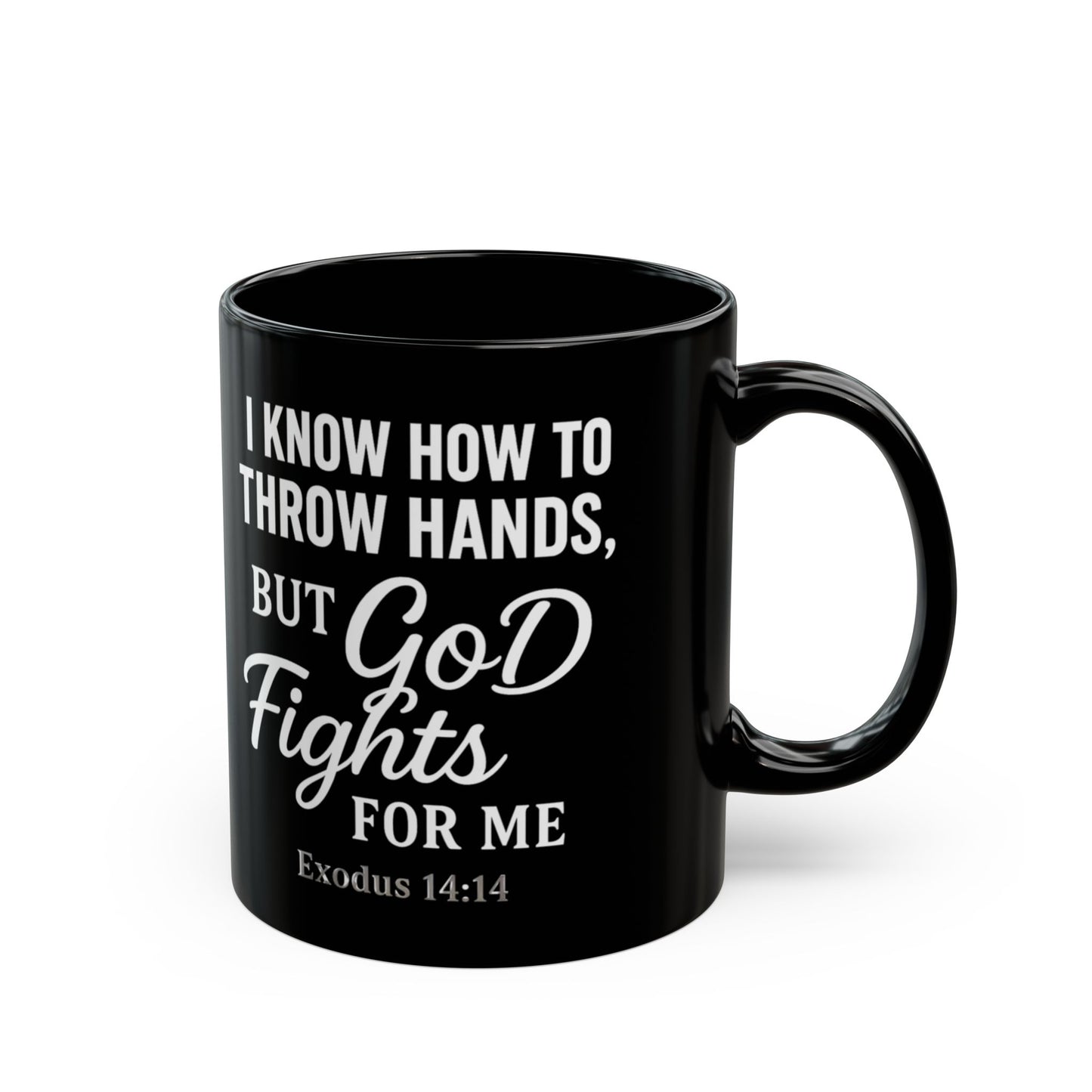 Empowering Black Mug Collection - Inspirational Gift for Faith, Motivation, and Strength