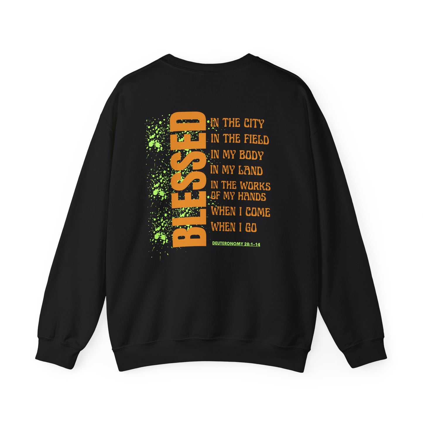 Blessed Crewneck Sweatshirt - Unisex Style, Inspirational Gift, Cozy Apparel, Faith-Based Fashion, Perfect for Holidays