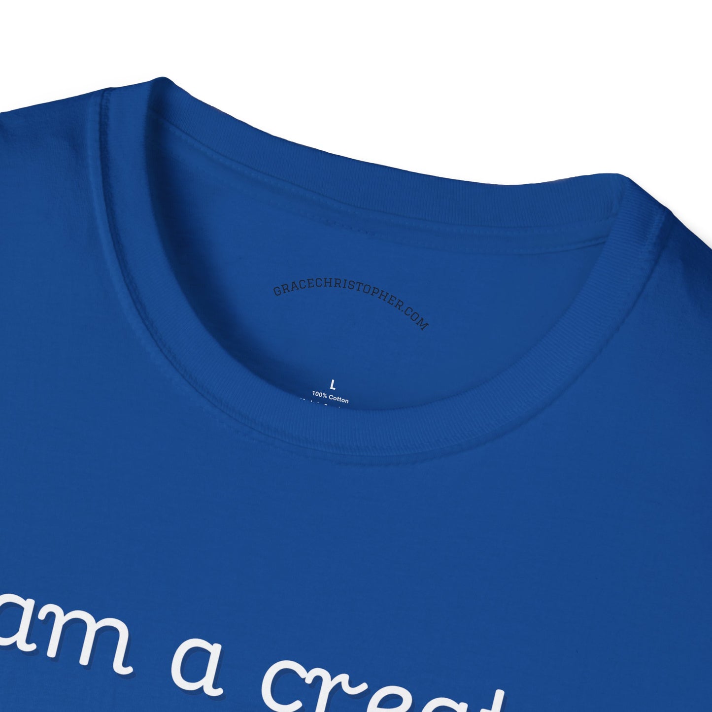 Christian Entrepreneur Tee, Inspirational Creator T-Shirt, Unisex Softstyle Tee, Gift for Artists, Creative Spirit Shirt, Motivational Apparel, Quote T-Shirt