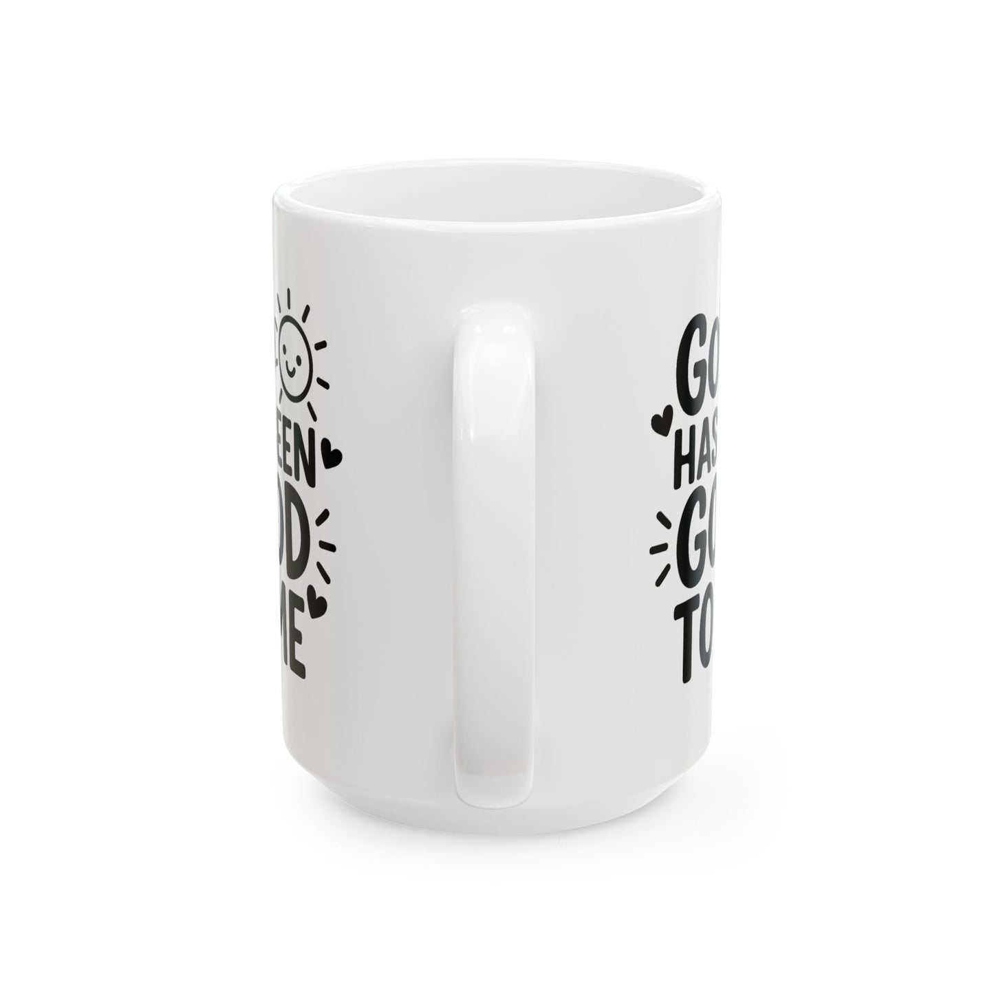 Inspirational Ceramic Mug - 'God Has Been Good to Me' - Perfect Gift for Friends, Family, Self-Care, Church, Gratitude
