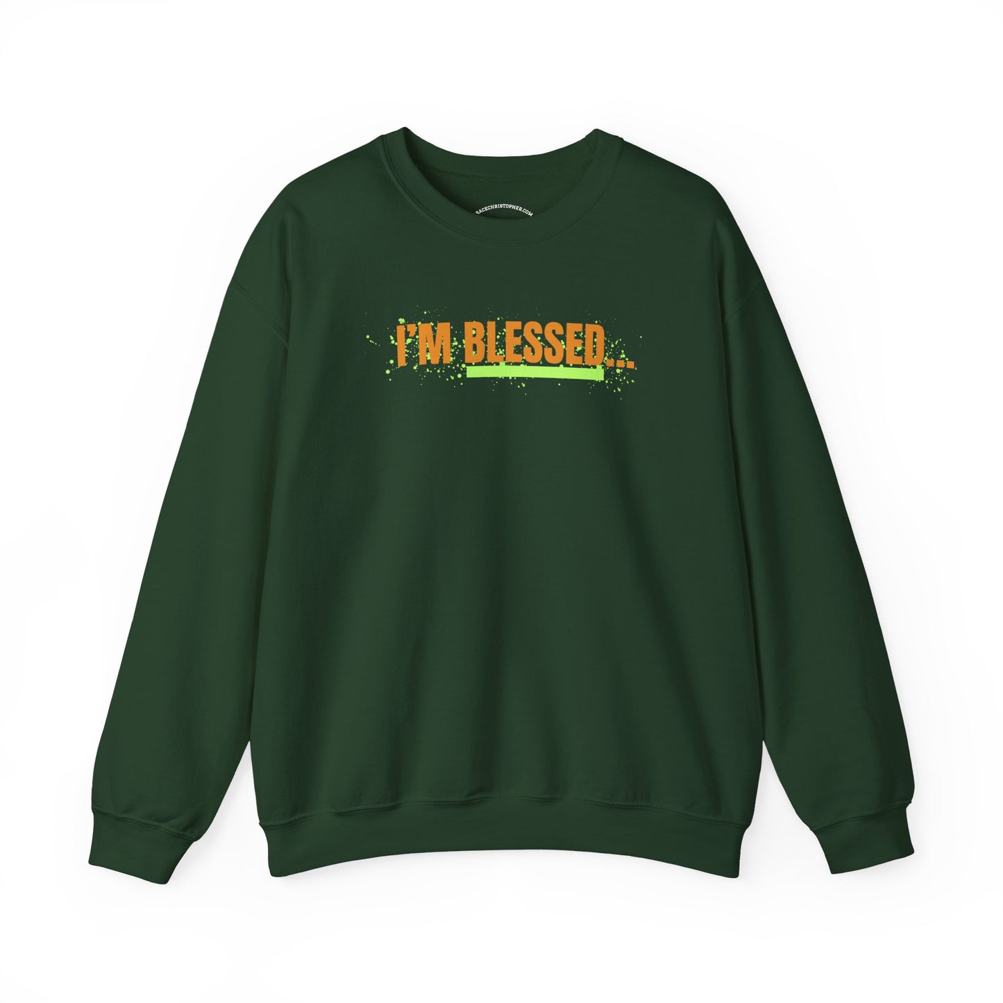 Blessed Crewneck Sweatshirt - Unisex Style, Inspirational Gift, Cozy Apparel, Faith-Based Fashion, Perfect for Holidays