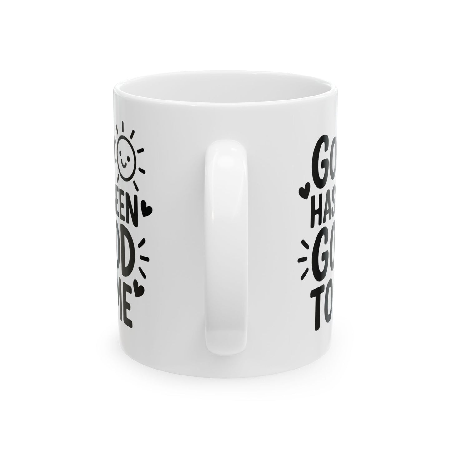 Inspirational Ceramic Mug - 'God Has Been Good to Me' - Perfect Gift for Friends, Family, Self-Care, Church, Gratitude