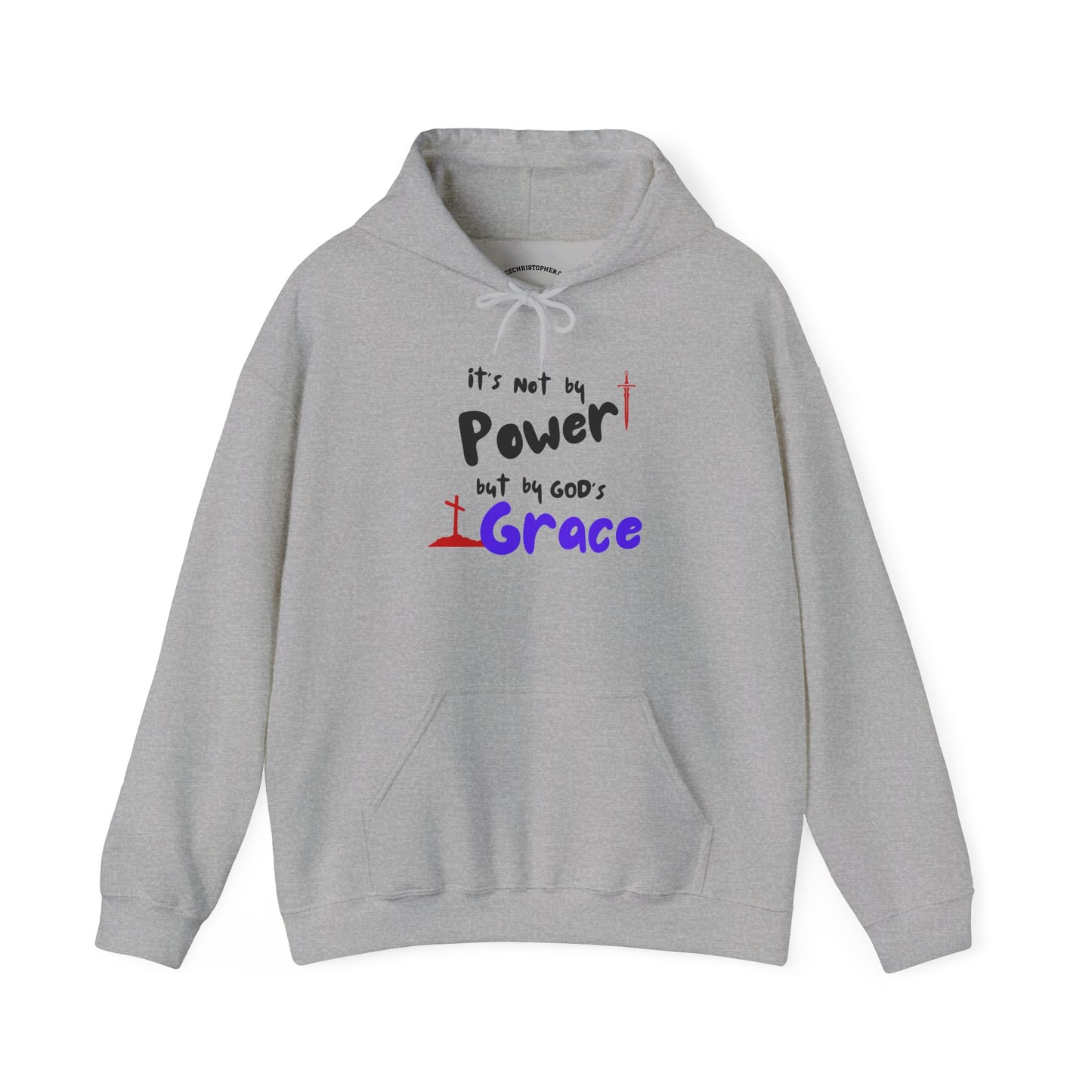 God's Grace Unisex Hoodie, Inspirational Sweatshirt, Religious Sweatshirt, Faith-Based Clothing, Cozy Gift for Believers