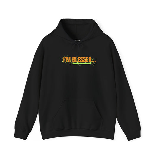 Blessed Unisex Hooded Sweatshirt - Inspirational Gift for Faith, Everyday Comfort, Faith-Based Fashion, Cozy Style, Spiritual Apparel