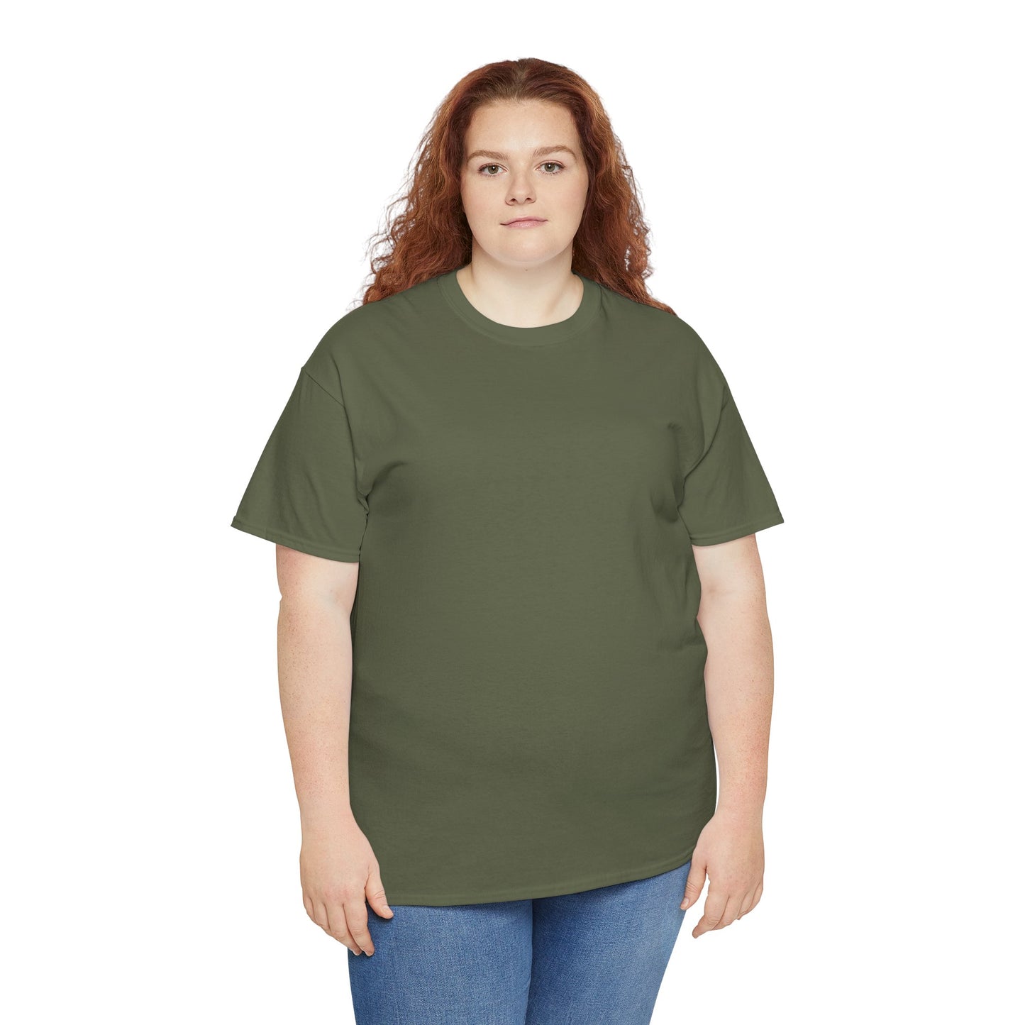 Jesus Lion and Lamb Unisex Heavy Cotton Tee | Faith-Based Apparel, Christian T-Shirt, Gift for Believers, Religious Top, Spiritual Wear