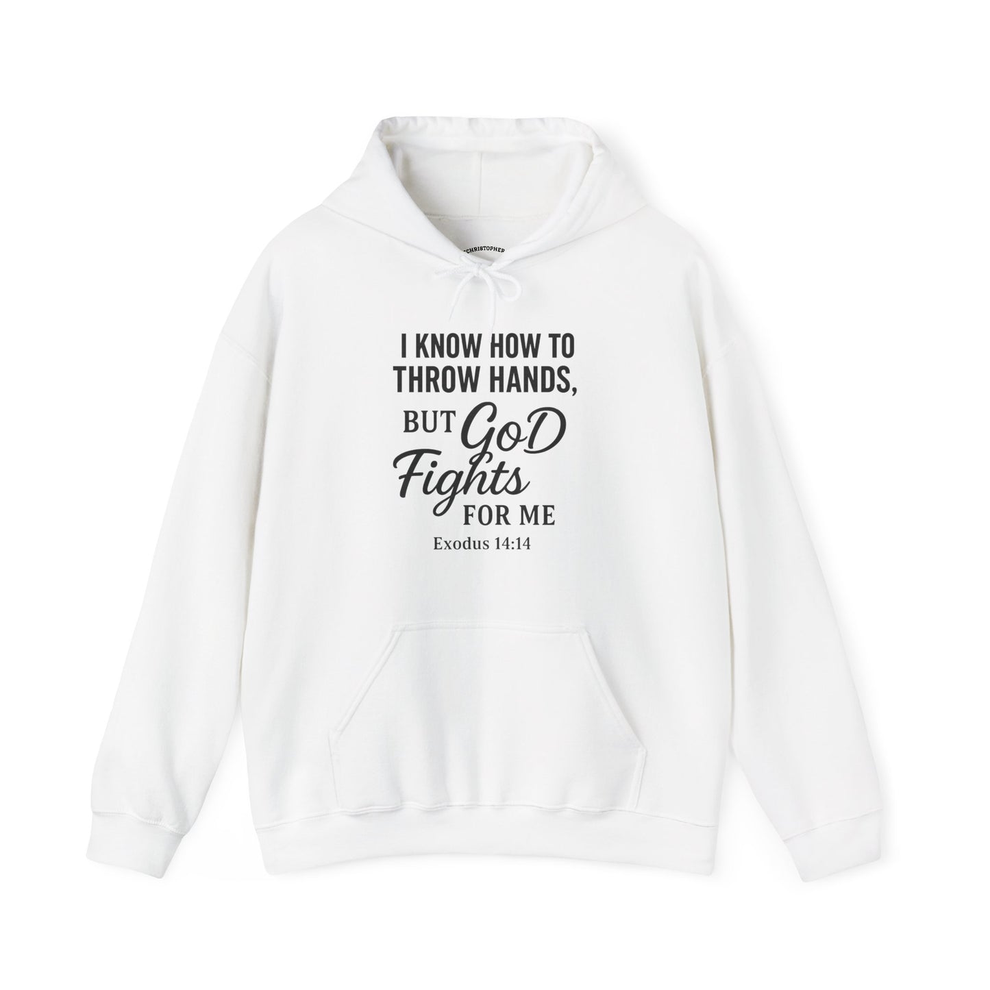 God Fights for Me Hoodie - Unisex Heavy Blend Sweatshirt, Inspirational Gift, Faith-Based Apparel, Christian Hoodie, Cozy Casual Wear, [...]
