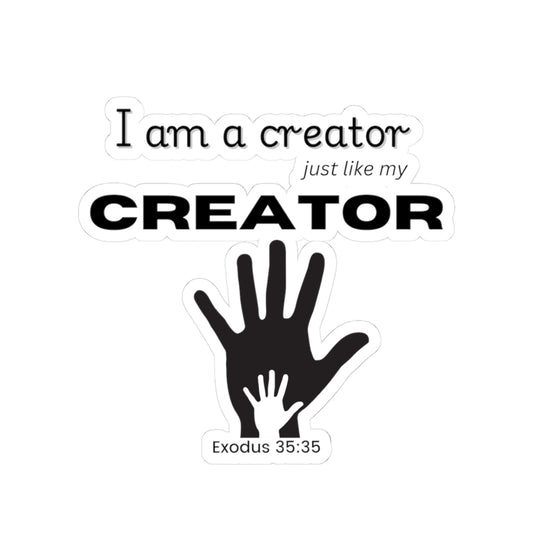 Christian Entrepreneur Sticker, Christian Faith Decals, Encouragement Stickers, Laptop Stickers, Gift Ideas for Believers