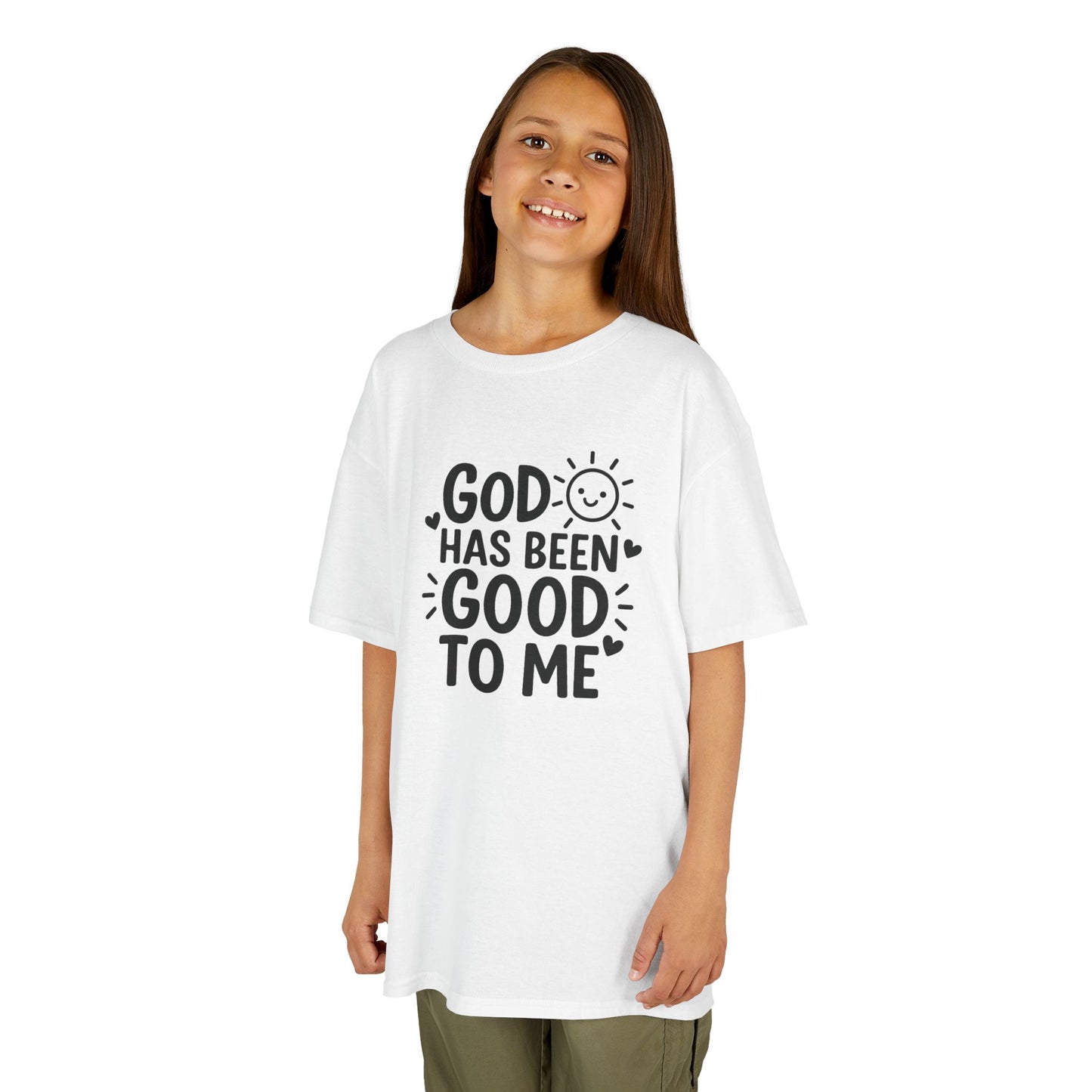 Kids - God Has Been Good To Me Kids Tee, Inspirational Kids Shirt, Religious T-Shirt, Faith-Based Gift, Christian Apparel, Birthday Gift