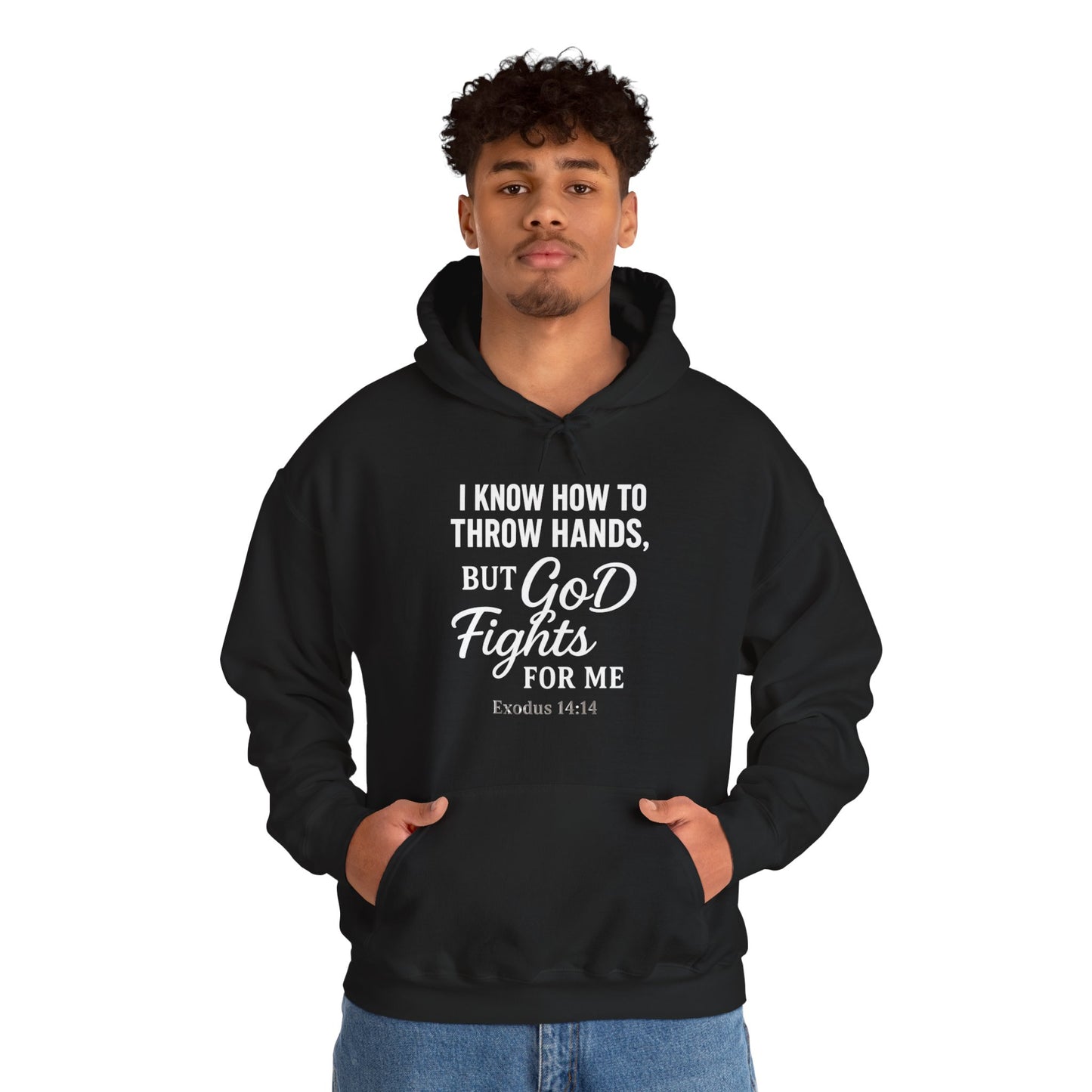 God Fights for Me Hoodie - Unisex Heavy Blend Sweatshirt, Inspirational Gift, Faith-Based Apparel, Christian Hoodie, Cozy Casual Wear, [...]