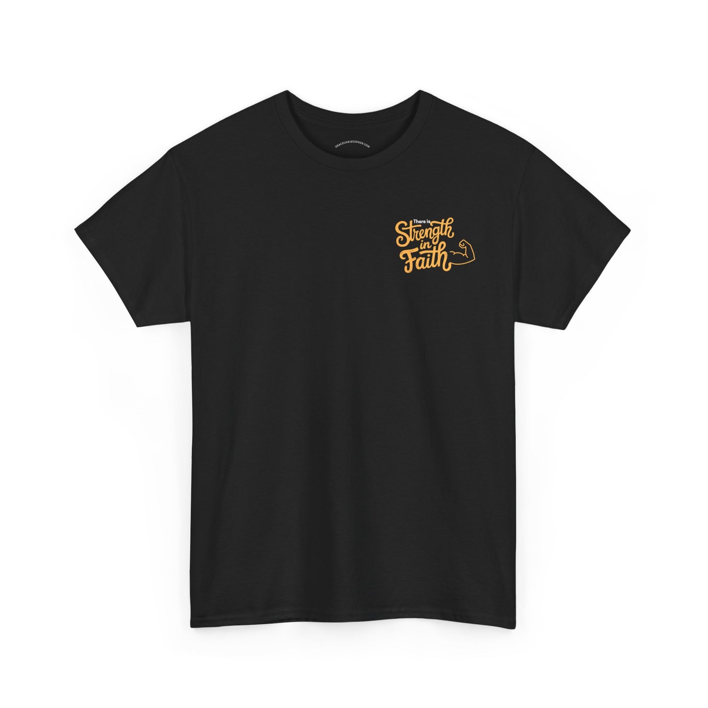 Unisex Heavy Cotton Tee, Spiritual Message T-Shirt, Family Bonding Tee, Inspirational Apparel, Gift for Loved Ones, Unique Faith Shirt