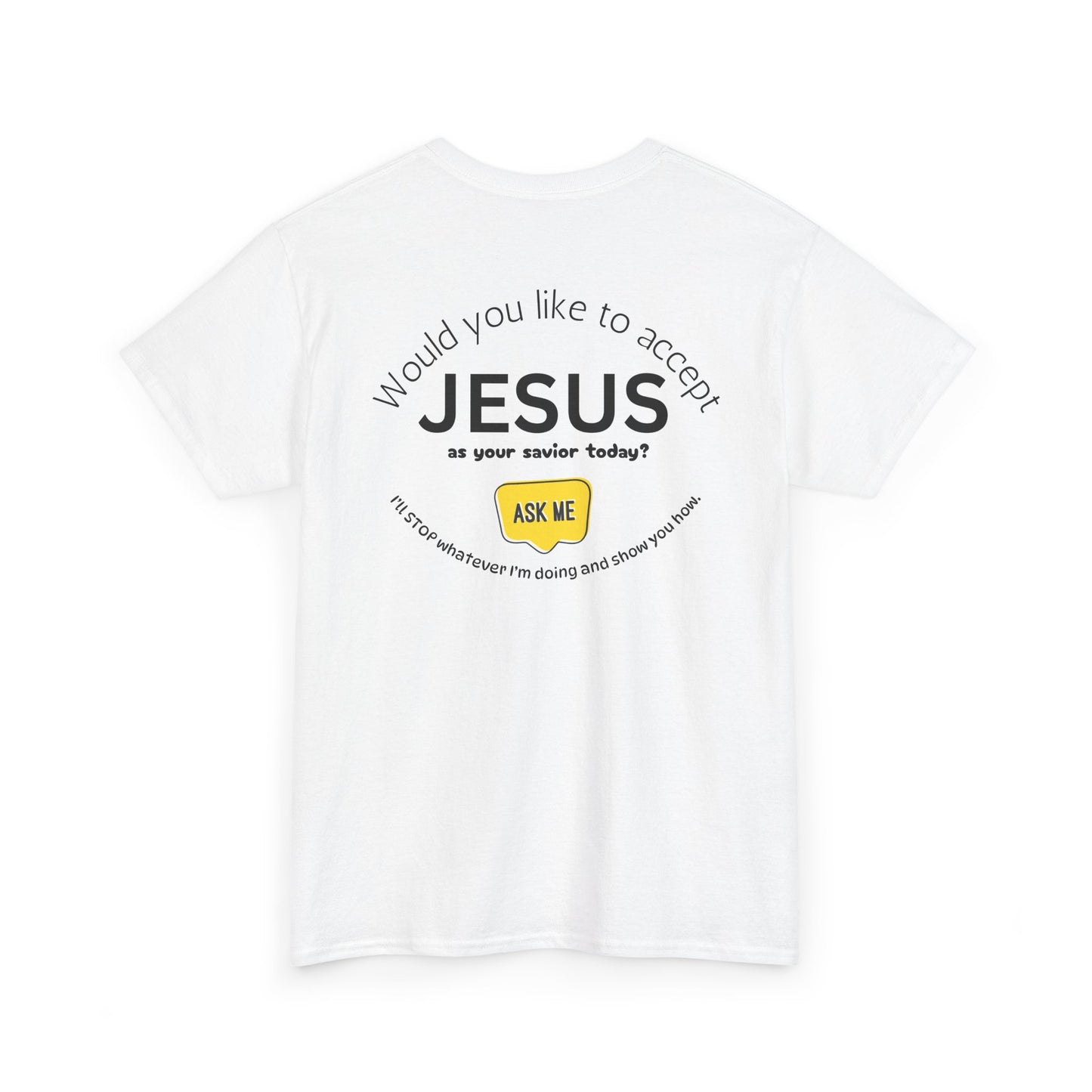 Christian Evangelism T-Shirt - Seed of Salvation Invitation