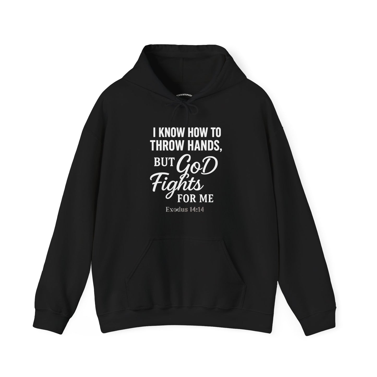 God Fights for Me Hoodie - Unisex Heavy Blend Sweatshirt, Inspirational Gift, Faith-Based Apparel, Christian Hoodie, Cozy Casual Wear, [...]