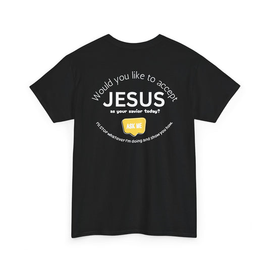 Christian Evangelism T-Shirt - Seed of Salvation Invitation