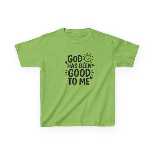 Kids - God Has Been Good To Me Kids Tee, Inspirational Kids Shirt, Religious T-Shirt, Faith-Based Gift, Christian Apparel, Birthday Gift